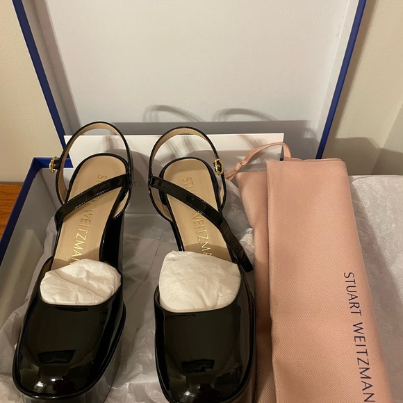 STUART WEITZMAN
Sky High 145 patent-leather platform pumps - Picture 7 of 8